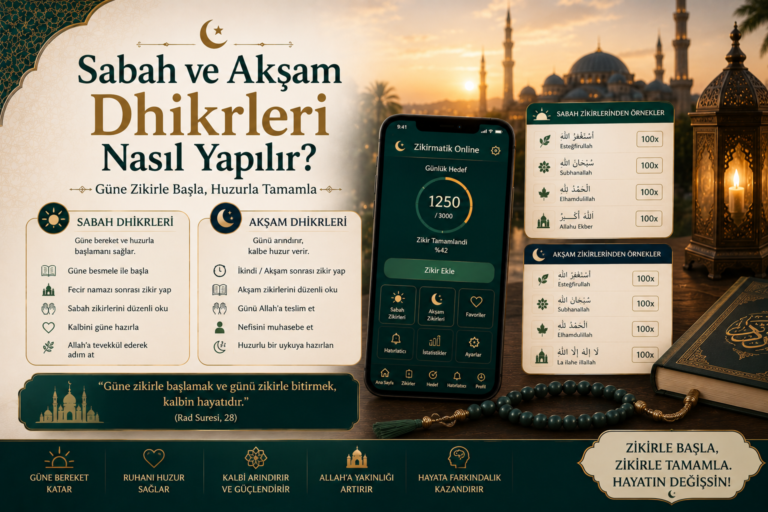 Sabah ve Akşam Dhikrleri Nasıl Yapılır?
