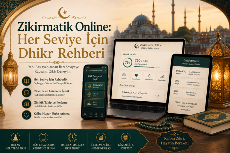 Zikirmatik Online: Her Seviye İçin Dhikr Rehberi